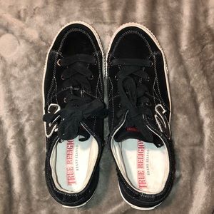 True Religion suede sneakers